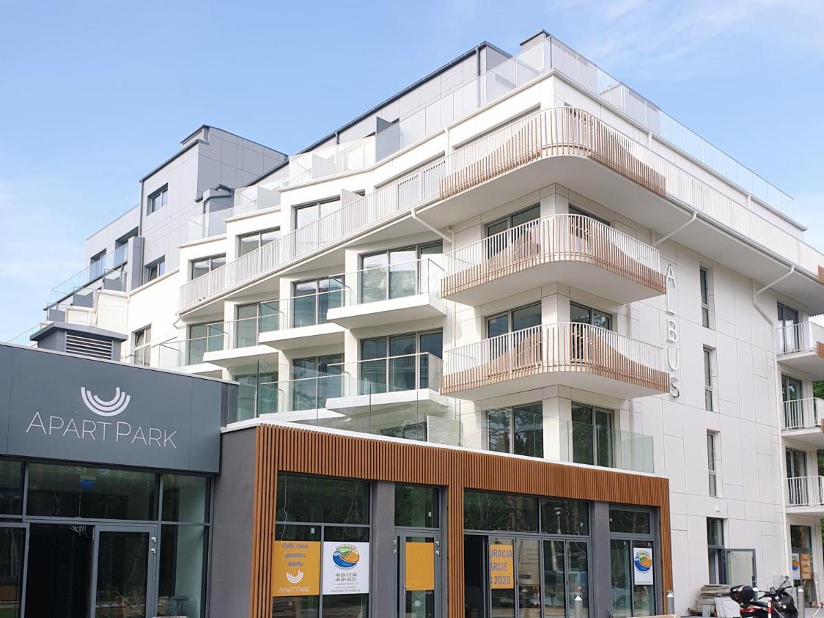 Albus 112 Apartpark Świnoujście Exteriör bild